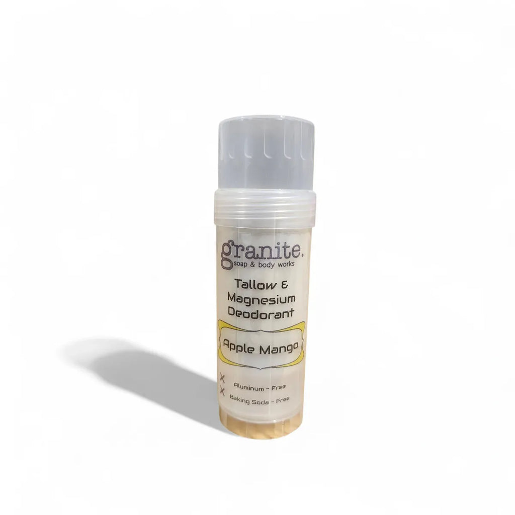 Tallow & Magnesium Deodorant - Apple Mango