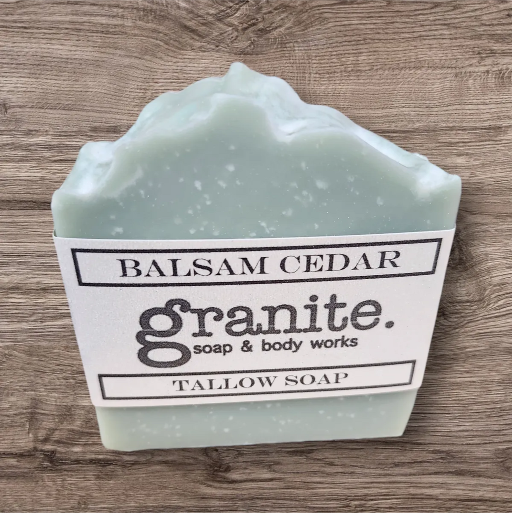 Tallow soap - Balsam Cedar
