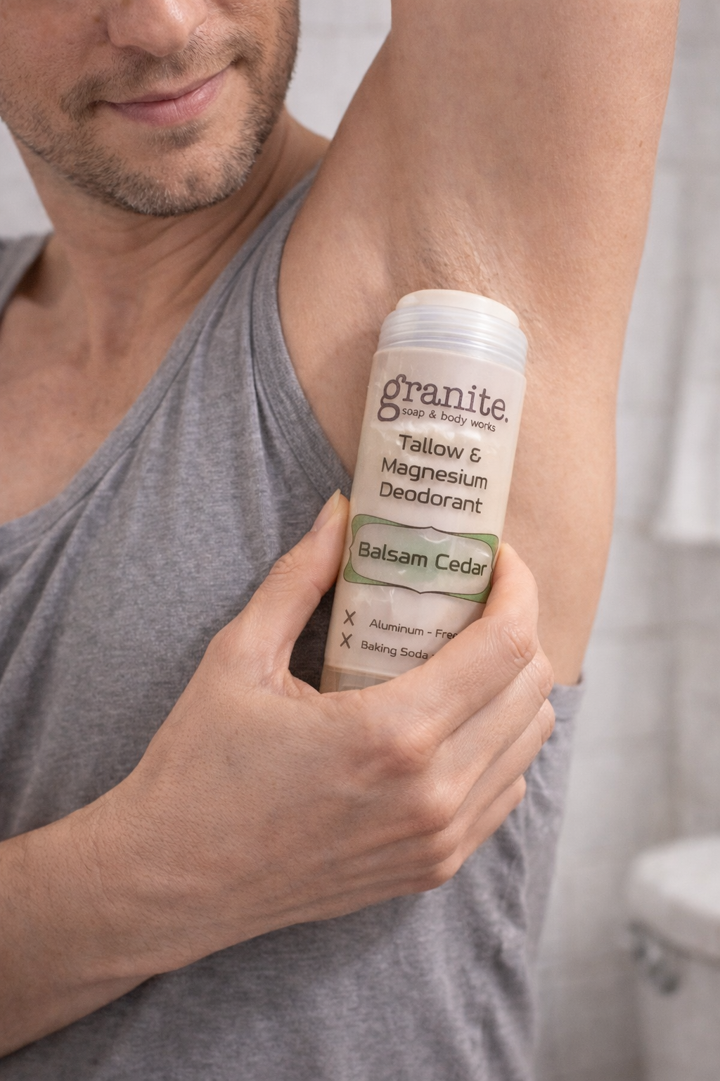 Tallow & Magnesium Deodorant - Balsam Cedar