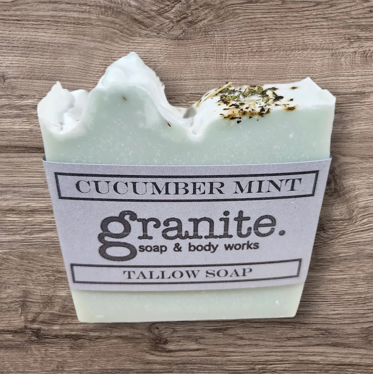 Tallow Soap - Cucumber Mint