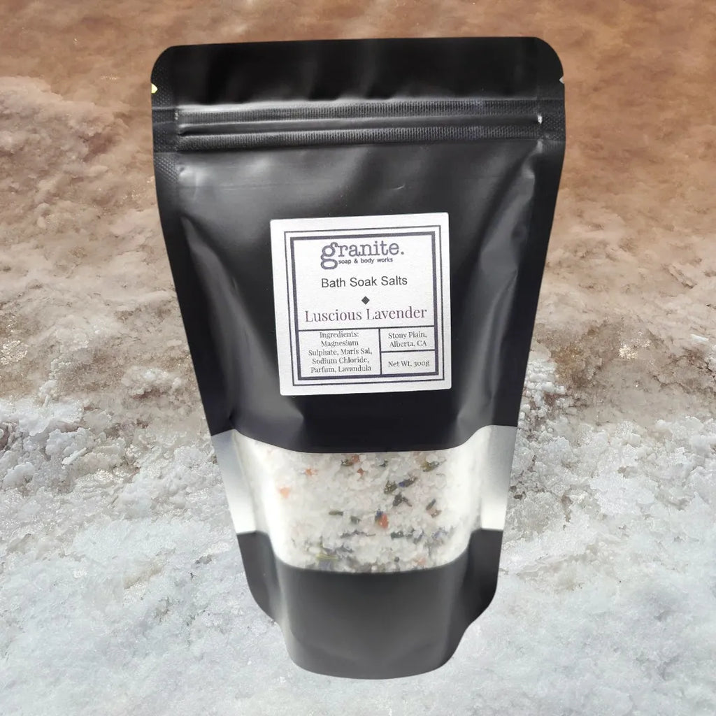 Bath Soak Salts - Luscious Lavender