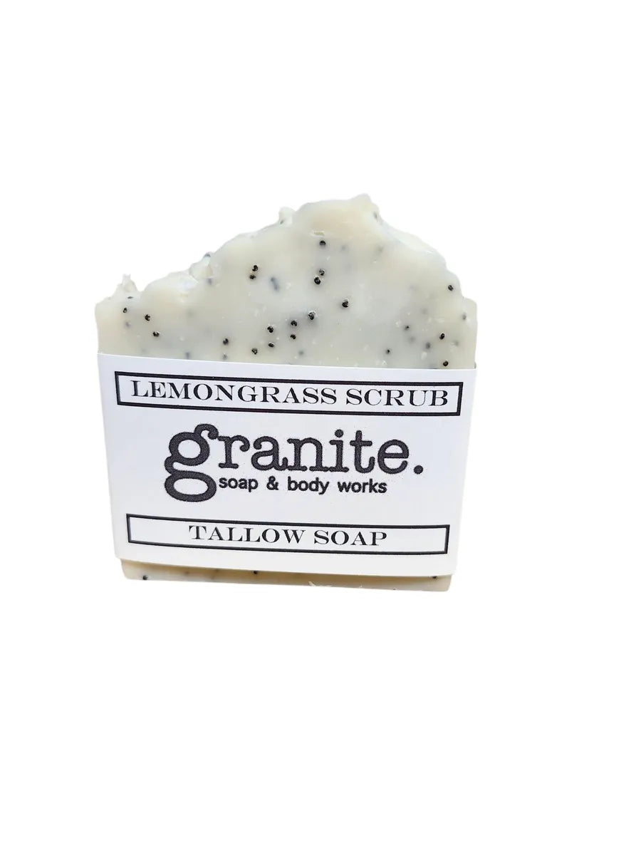 Tallow Soap - Lemongrass Scrub