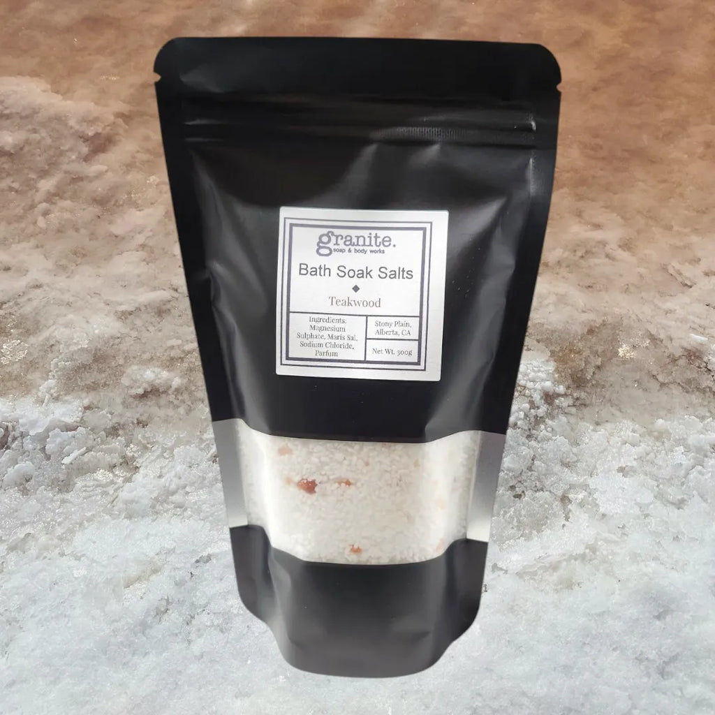 Bath Soak Salts - Teakwood