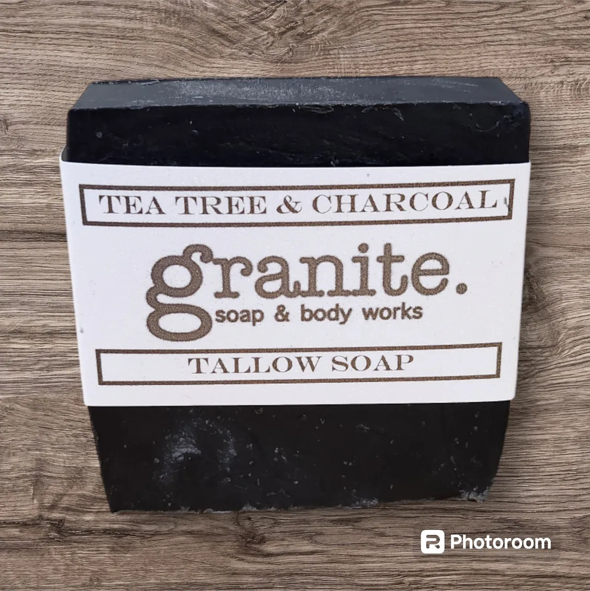 Tallow Soap - Tea Tree & Charcoal